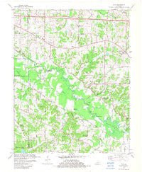 Elva Kentucky Historical topographic map, 1:24000 scale, 7.5 X 7.5 Minute, Year 1982