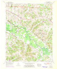 Elva Kentucky Historical topographic map, 1:24000 scale, 7.5 X 7.5 Minute, Year 1951