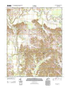 Equality Kentucky Historical topographic map, 1:24000 scale, 7.5 X 7.5 Minute, Year 2013