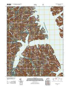 Fairdealing Kentucky Historical topographic map, 1:24000 scale, 7.5 X 7.5 Minute, Year 2011