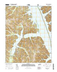 Fairdealing Kentucky Current topographic map, 1:24000 scale, 7.5 X 7.5 Minute, Year 2016