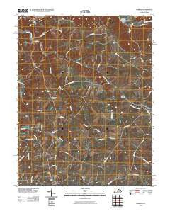 Fairfield Kentucky Historical topographic map, 1:24000 scale, 7.5 X 7.5 Minute, Year 2010