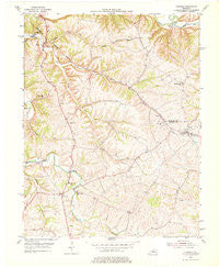 Fairfield Kentucky Historical topographic map, 1:24000 scale, 7.5 X 7.5 Minute, Year 1953