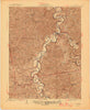 Falmouth Kentucky Historical topographic map, 1:62500 scale, 15 X 15 Minute, Year 1936