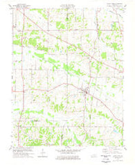 Fancy Farm Kentucky Historical topographic map, 1:24000 scale, 7.5 X 7.5 Minute, Year 1977