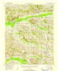 Fancy Farm Kentucky Historical topographic map, 1:62500 scale, 15 X 15 Minute, Year 1952