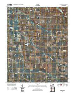 Farmington Kentucky Historical topographic map, 1:24000 scale, 7.5 X 7.5 Minute, Year 2010