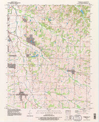 Farmington Kentucky Historical topographic map, 1:24000 scale, 7.5 X 7.5 Minute, Year 1993