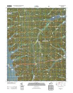 Fenton Kentucky Historical topographic map, 1:24000 scale, 7.5 X 7.5 Minute, Year 2013