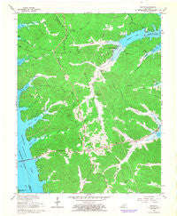 Fenton Kentucky Historical topographic map, 1:24000 scale, 7.5 X 7.5 Minute, Year 1967