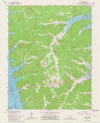 Fenton Kentucky Historical topographic map, 1:24000 scale, 7.5 X 7.5 Minute, Year 1967