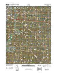 Fisherville Kentucky Historical topographic map, 1:24000 scale, 7.5 X 7.5 Minute, Year 2013
