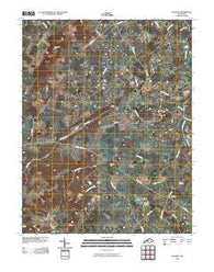 Flaherty Kentucky Historical topographic map, 1:24000 scale, 7.5 X 7.5 Minute, Year 2010