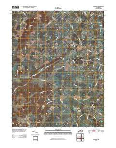 Flaherty Kentucky Historical topographic map, 1:24000 scale, 7.5 X 7.5 Minute, Year 2010