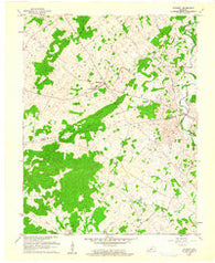 Flaherty Kentucky Historical topographic map, 1:24000 scale, 7.5 X 7.5 Minute, Year 1960