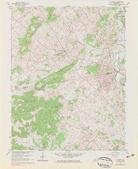 Flaherty Kentucky Historical topographic map, 1:24000 scale, 7.5 X 7.5 Minute, Year 1960