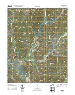 Flener Kentucky Historical topographic map, 1:24000 scale, 7.5 X 7.5 Minute, Year 2013