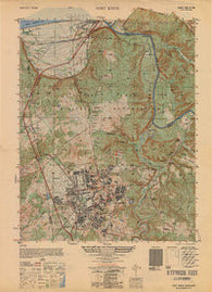 Fort Knox Kentucky Historical topographic map, 1:25000 scale, 7.5 X 7.5 Minute, Year 1950