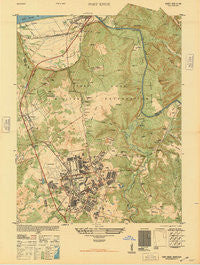 Fort Knox Kentucky Historical topographic map, 1:24000 scale, 7.5 X 7.5 Minute, Year 1946