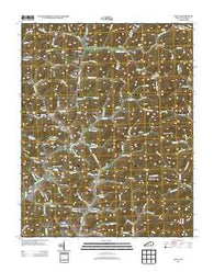 Fount Kentucky Historical topographic map, 1:24000 scale, 7.5 X 7.5 Minute, Year 2013