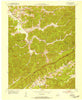 Frakes Kentucky Historical topographic map, 1:24000 scale, 7.5 X 7.5 Minute, Year 1952