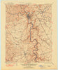 Frankfort Kentucky Historical topographic map, 1:62500 scale, 15 X 15 Minute, Year 1924