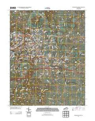 Frankfort East Kentucky Historical topographic map, 1:24000 scale, 7.5 X 7.5 Minute, Year 2013
