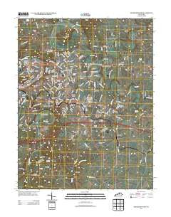 Frankfort East Kentucky Historical topographic map, 1:24000 scale, 7.5 X 7.5 Minute, Year 2013