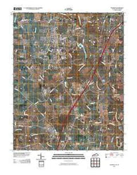 Franklin Kentucky Historical topographic map, 1:24000 scale, 7.5 X 7.5 Minute, Year 2010
