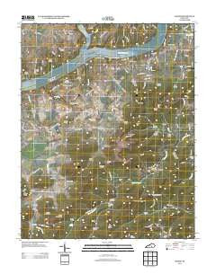 Frazer Kentucky Historical topographic map, 1:24000 scale, 7.5 X 7.5 Minute, Year 2013