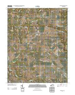 Fredonia Kentucky Historical topographic map, 1:24000 scale, 7.5 X 7.5 Minute, Year 2013
