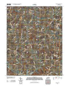 Freedom Kentucky Historical topographic map, 1:24000 scale, 7.5 X 7.5 Minute, Year 2010