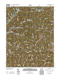Frenchburg Kentucky Historical topographic map, 1:24000 scale, 7.5 X 7.5 Minute, Year 2013