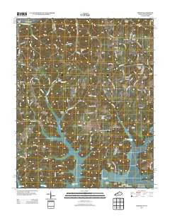 Frogue Kentucky Historical topographic map, 1:24000 scale, 7.5 X 7.5 Minute, Year 2013