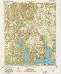 Frogue Kentucky Historical topographic map, 1:24000 scale, 7.5 X 7.5 Minute, Year 1978