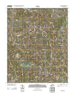 Gamaliel Kentucky Historical topographic map, 1:24000 scale, 7.5 X 7.5 Minute, Year 2013