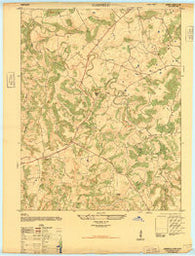 Garfield Kentucky Historical topographic map, 1:24000 scale, 7.5 X 7.5 Minute, Year 1947