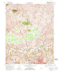 Glasgow North Kentucky Historical topographic map, 1:24000 scale, 7.5 X 7.5 Minute, Year 1973