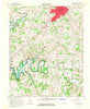 Glasgow South Kentucky Historical topographic map, 1:24000 scale, 7.5 X 7.5 Minute, Year 1965