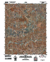 Glasgow North Kentucky Historical topographic map, 1:24000 scale, 7.5 X 7.5 Minute, Year 2010