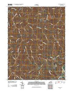 Goforth Kentucky Historical topographic map, 1:24000 scale, 7.5 X 7.5 Minute, Year 2010