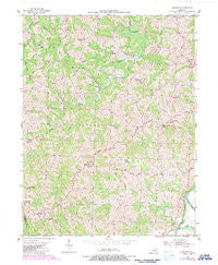 Goforth Kentucky Historical topographic map, 1:24000 scale, 7.5 X 7.5 Minute, Year 1953
