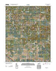 Gracey Kentucky Historical topographic map, 1:24000 scale, 7.5 X 7.5 Minute, Year 2013