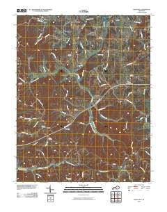 Gradyville Kentucky Historical topographic map, 1:24000 scale, 7.5 X 7.5 Minute, Year 2010