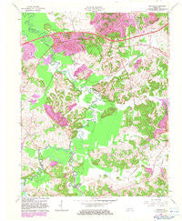 Graham Kentucky Historical topographic map, 1:24000 scale, 7.5 X 7.5 Minute, Year 1963