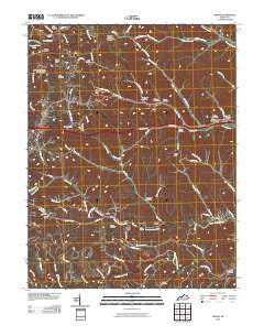 Grahn Kentucky Historical topographic map, 1:24000 scale, 7.5 X 7.5 Minute, Year 2010