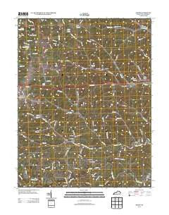 Grahn Kentucky Historical topographic map, 1:24000 scale, 7.5 X 7.5 Minute, Year 2013