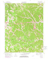 Grahn Kentucky Historical topographic map, 1:24000 scale, 7.5 X 7.5 Minute, Year 1970