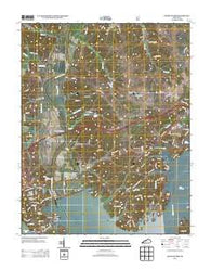 Grand Rivers Kentucky Historical topographic map, 1:24000 scale, 7.5 X 7.5 Minute, Year 2013