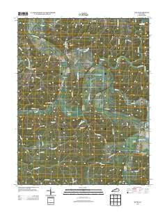 Gratz Kentucky Historical topographic map, 1:24000 scale, 7.5 X 7.5 Minute, Year 2013